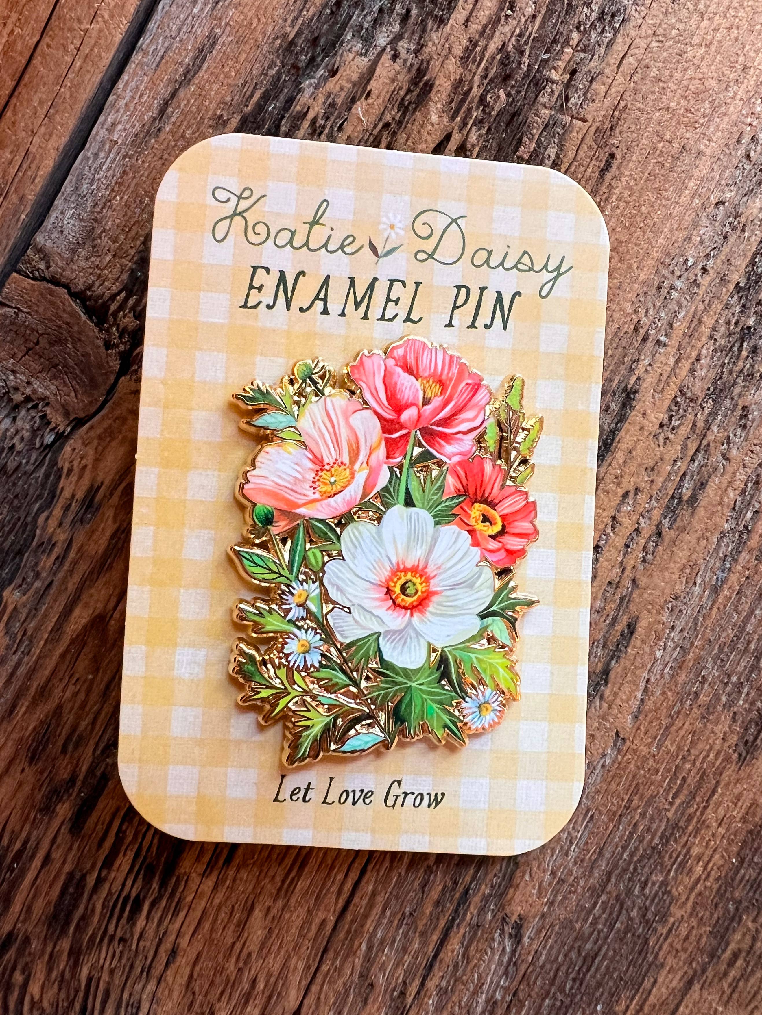 Lydia’s Bouquet Enamel Pin