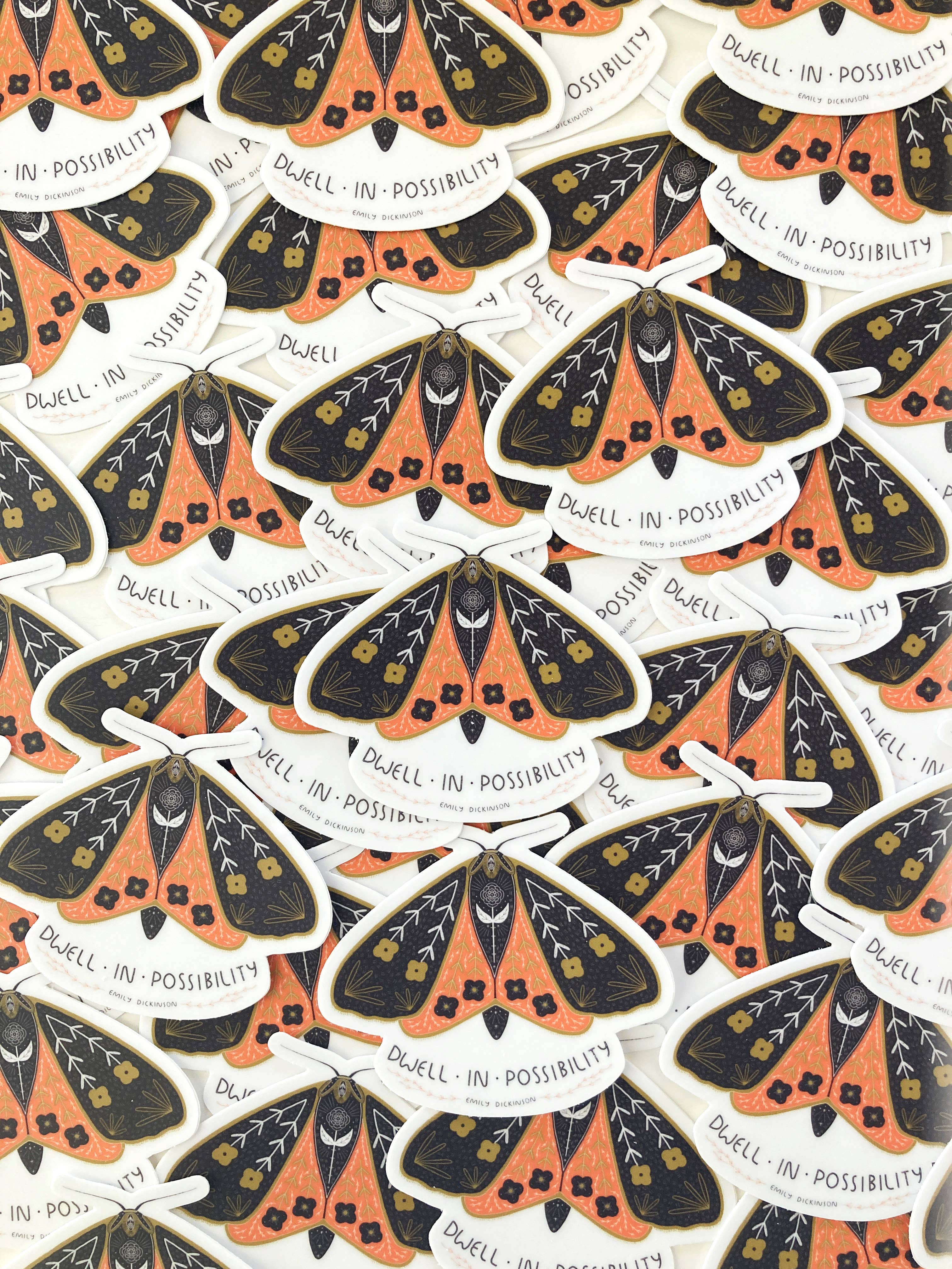 Dwell In Possibility Sticker - Die-Cut, Motivational