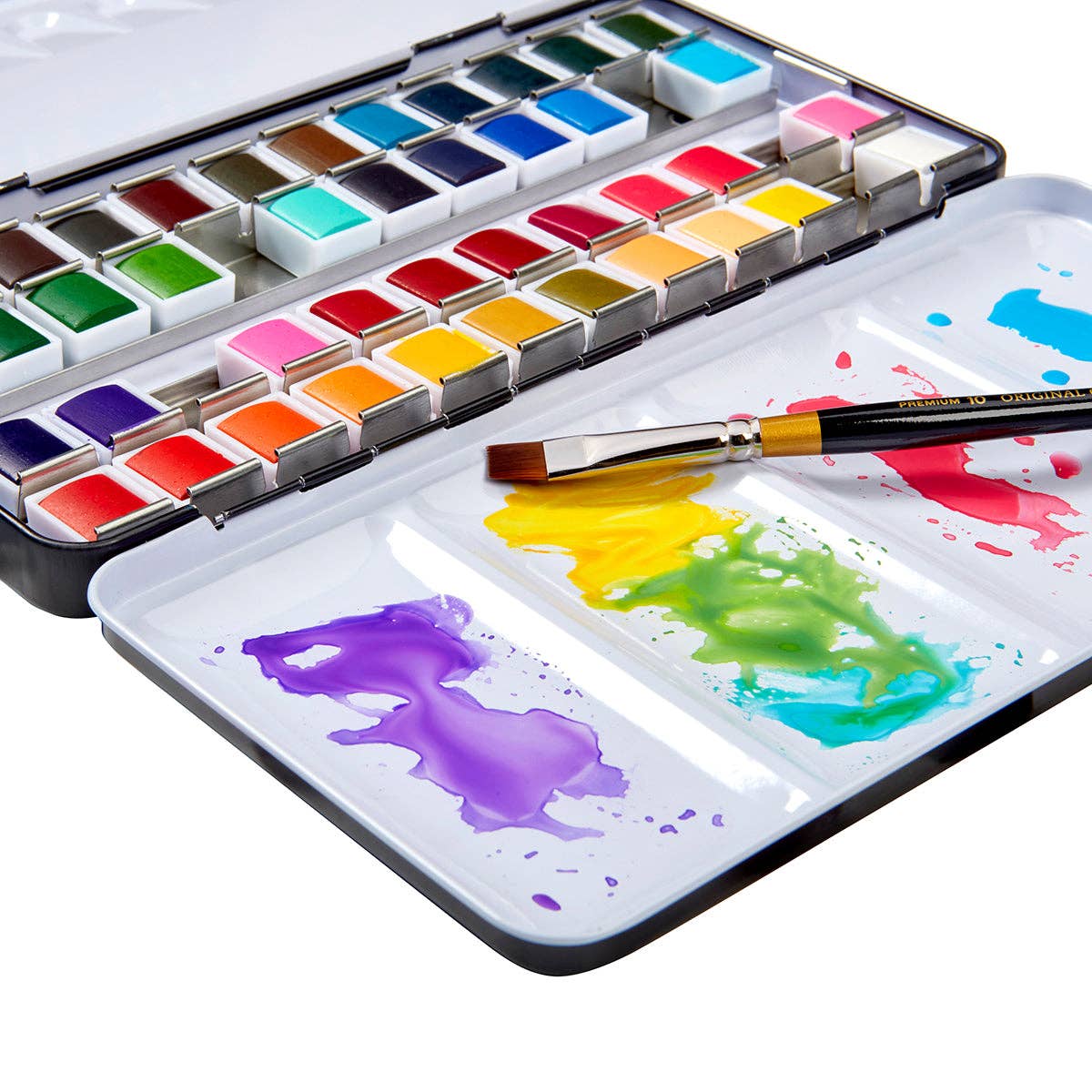Watercolor Half-Pans 48 Colors