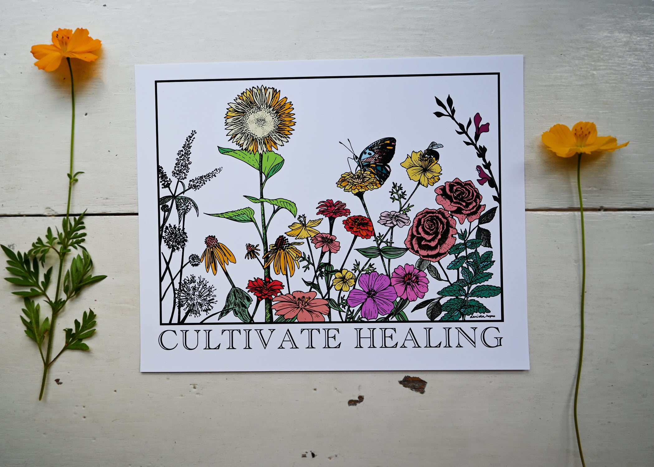 CULTIVATE HEALING Art Print