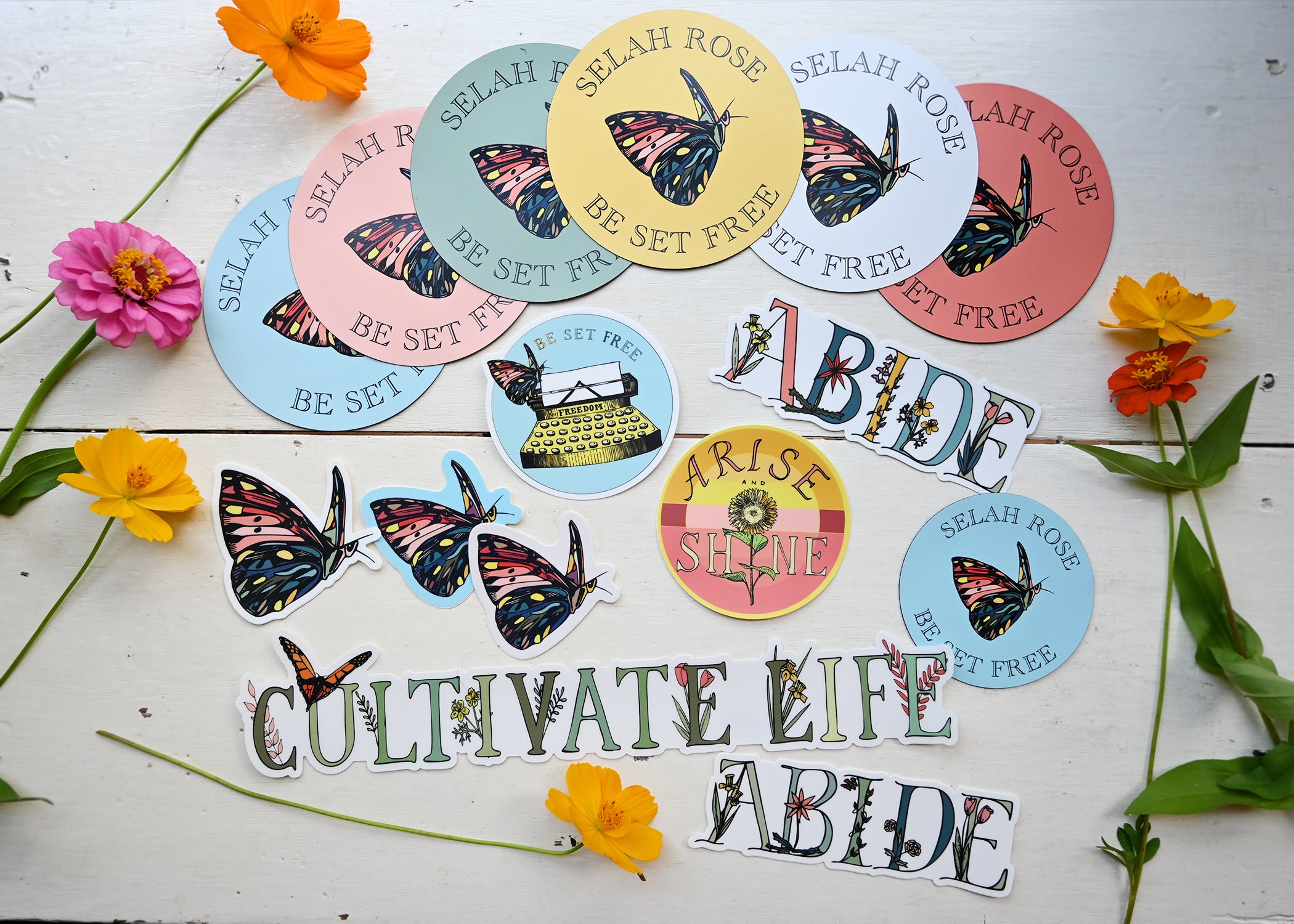 CULTIVATE LIFE Vinyl Stickers