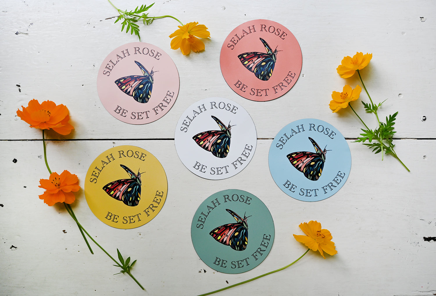 SELAH ROSE 4" Magnet