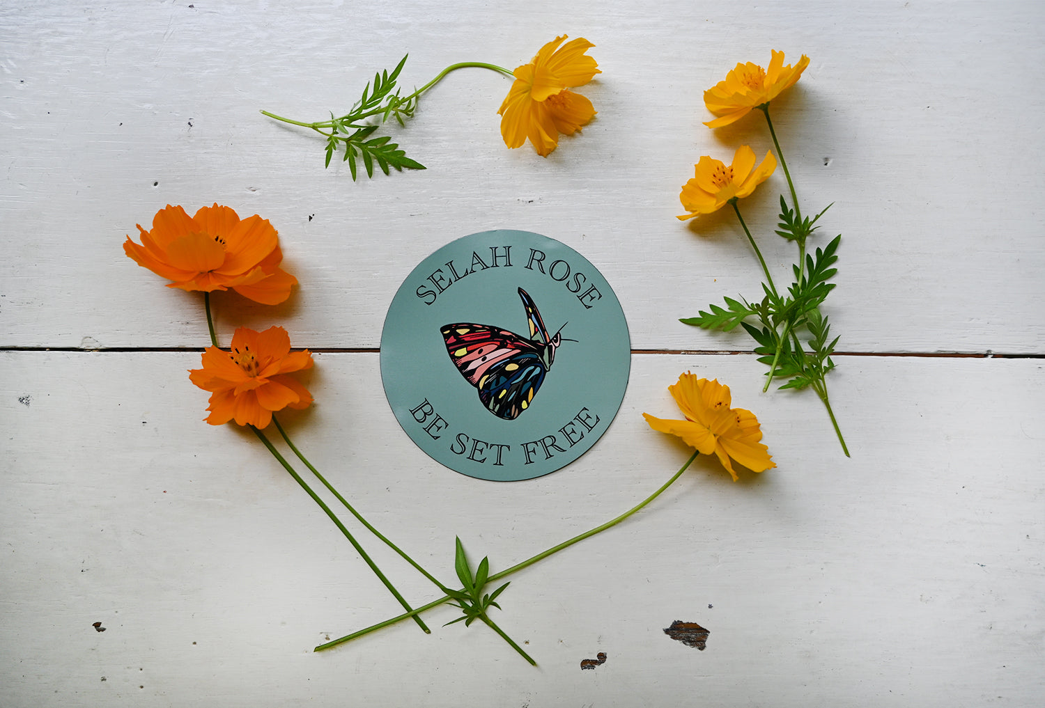 SELAH ROSE 4" Magnet