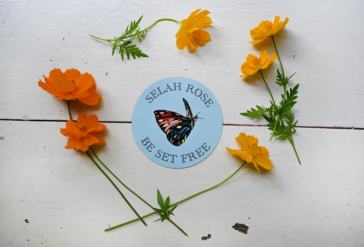 SELAH ROSE 4" Magnet