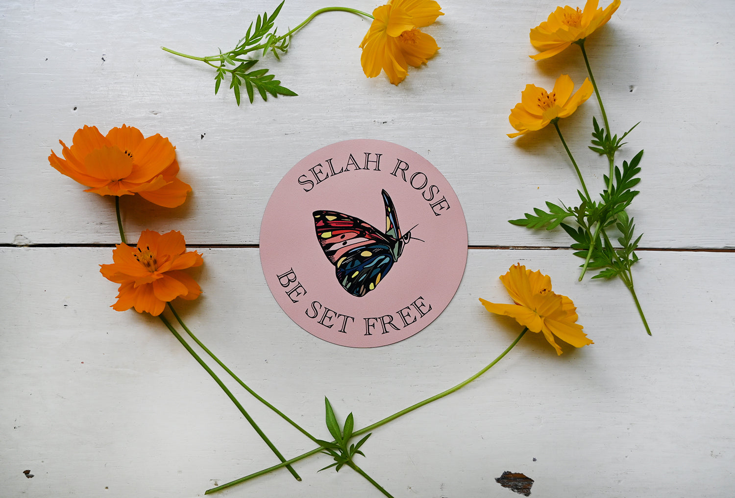 SELAH ROSE 4" Magnet